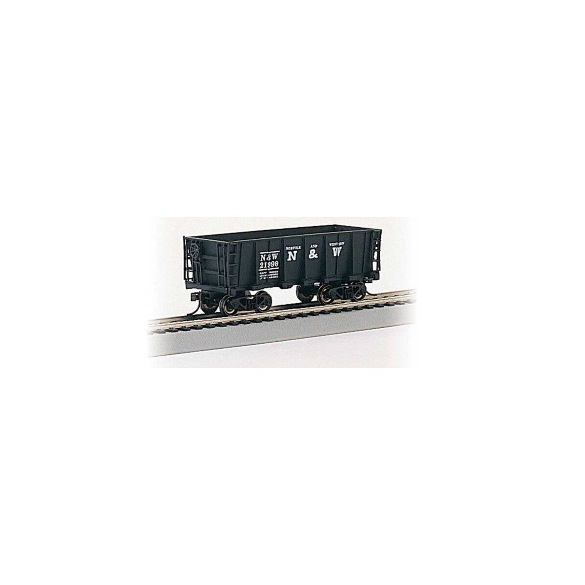 Ore Car - Ready to Run - Silver Series(R) -- Norfolk & Western 21998, HO, Bachmann Industries 18603