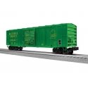 ACF 50′ Boxcar - 3-Rail - Ready to Run -- Hillsdale County 805 (green, yellow), O, Lionel 2542310