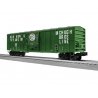 ACF 50′ Boxcar - 3-Rail - Ready to Run -- New Hope & Ivyland 615 (green, white, red, blue, white), O, Lionel 2542330