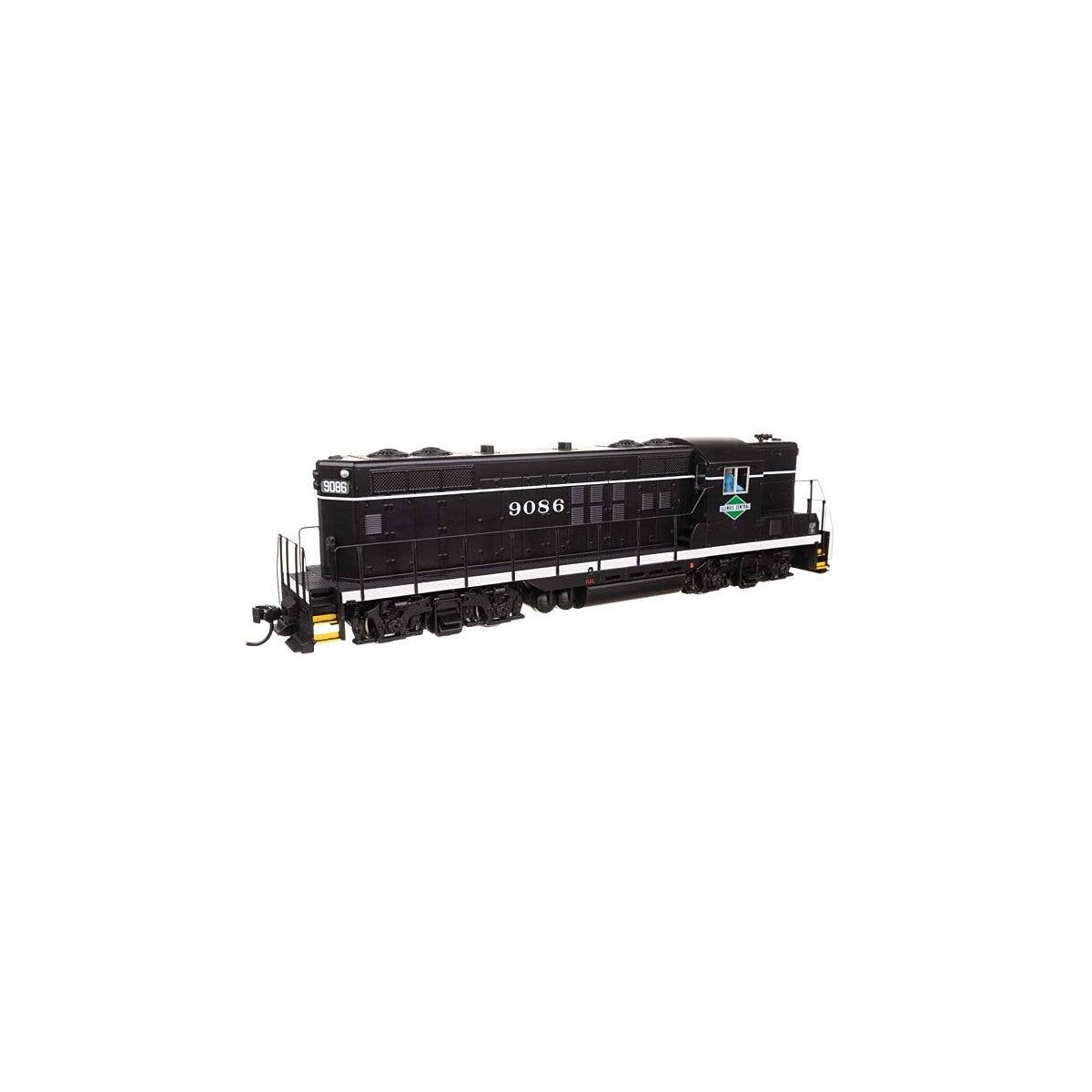 EMD GP9 Phase II with High Hood - ESU(R) Sound and DCC -- Illinois Central 9092, HO, WalthersMainline 20498