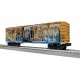 ACF 50′ Boxcar - 3-Rail - Ready to Run -- Railbox 32534 (Weathered, yellow, black, graffiti), O, Lionel 2542302