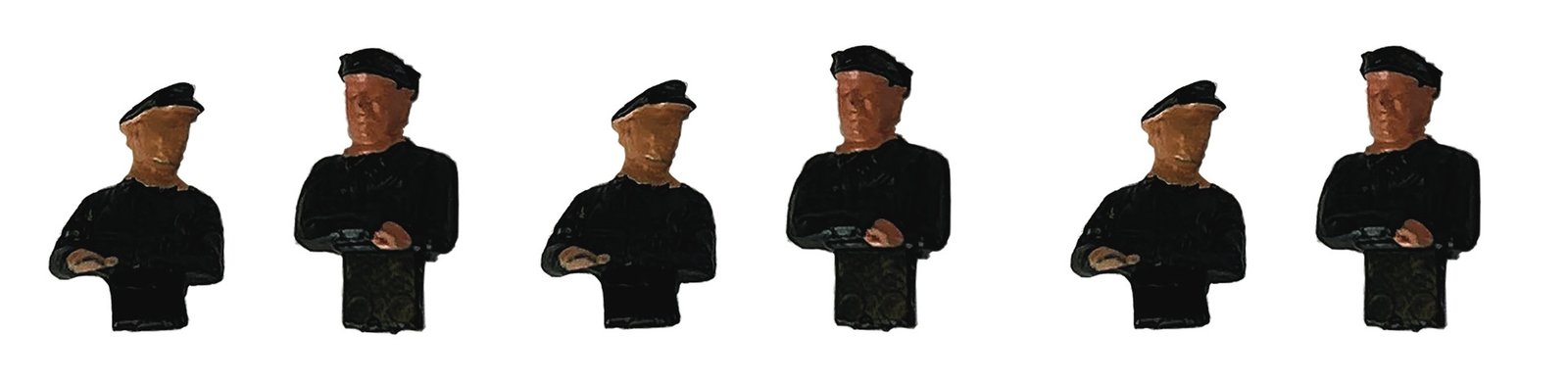 Engine driver and fireman, HO, Roco 40001
