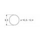 Traction tyre set AC, HO, Roco 40074