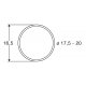 Traction tyre set AC, HO, Roco 40077