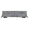 60′ High Cube Plate F Horizontal Post Boxcar - Ready to Run -- Ferromex 874643 (gray), HO, WalthersMainline 3109