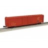 Pullman-Standard PS-1 60′ Double-Door Boxcar - 3-Rail - Ready to Run -- Chicago & North Western 91579 (Boxcar Red, yellow), O,