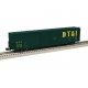 Pullman-Standard PS-1 60′ Double-Door Boxcar - 3-Rail - Ready to Run -- Detroit, Toledo & Ironton 25224 (green, yellow, Large 