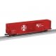 Pullman-Standard PS-1 60′ Single-Door Boxcar - 3-Rail - Ready to Run -- Santa Fe 37657 (red, white), O, Lionel 2626081