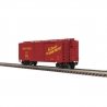 Pullman Standard PS-1 40` Boxcar w/6` Door - 2-Rail - Ready to Run - Premier -- Union Pacific (Boxcar Red, yellow, Be Specific S