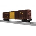 ACF 50′ Boxcar - 3-Rail - Ready to Run -- Original Norfolk Southern 2227 (Boxcar Red, yellow), O, Lionel 2542340