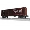 40′ Double-Door Boxcar - 3-Rail - Ready to Run -- Santa Fe 4625 (Boxcar Red, white, Super Chief Slogan), O, Lionel 2542421