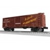 40′ Double-Door Boxcar - 3-Rail - Ready to Run -- Union Pacific 474372 (Boxcar Red, Automobile Service, Be Specific Slogan), O