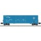 Evans 53′ Double Plug-Door Boxcar - Master(R) -- Boston & Maine 134 (blue, McGinnis Logo), Z, Atlas Model Railroad Co. 7500001