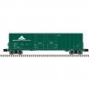Evans 53′ Double Plug-Door Boxcar - Master(R) -- Georgia Pacific USLX 16001 (green, white), Z, Atlas Model Railroad Co. 750000