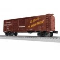 40′ Double-Door Boxcar - 3-Rail - Ready to Run -- Union Pacific 474000 (Boxcar Red, Automobile Service, Be Specific Slogan), O