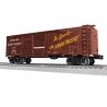 40′ Double-Door Boxcar - 3-Rail - Ready to Run -- Union Pacific 474000 (Boxcar Red, Automobile Service, Be Specific Slogan), O