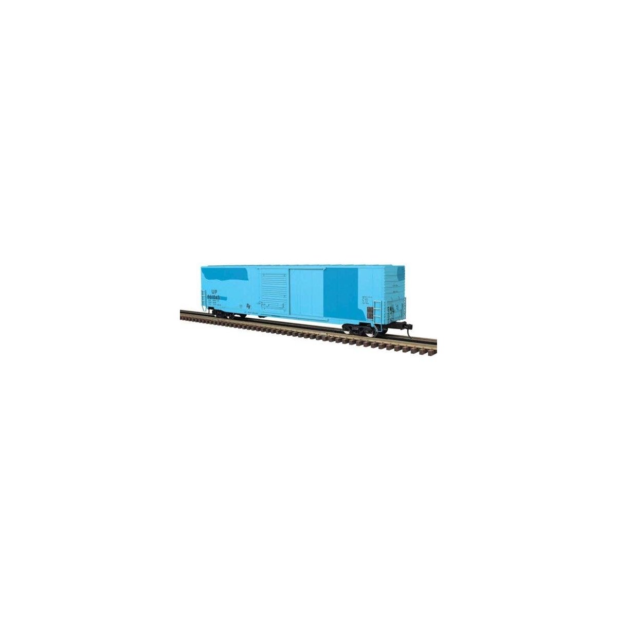 ACF 60′ Single-Door Auto Parts Boxcar - 3-Rail - Ready to Run - Premier -- Union Pacific (Ex-RI, patched blue), O, Atlas O 300