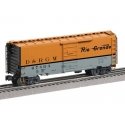 PS-1 Boxcar with FreightSounds(R) - 3-Rail - Ready to Run -- Denver & Rio Grande Western 67864 (Aspen Gold, silver, black), O, L