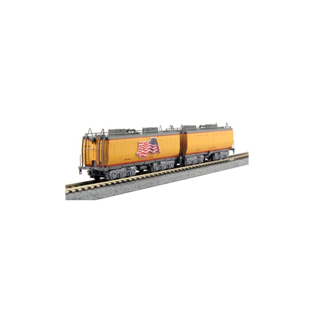 Auxillary Water Tender Set -- Union Pacific, N, Kato USA Inc 106085