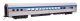 85′ Budd Small-Window Coach - Ready to Run -- VIA Rail, HO, WalthersMainline 30212