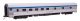 85′ Budd 10-6 Sleeper - Ready to Run -- VIA Rail, HO, WalthersMainline 30118