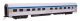 85′ Budd 10-6 Sleeper - Ready to Run -- VIA Rail, HO, WalthersMainline 30118