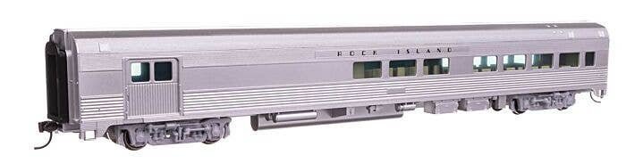 85′ Budd Baggage-Lounge - Ready to Run -- Rock Island, HO, WalthersMainline 30073