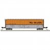 50′ General American RBL Plug-Door Boxcar - Ready to Run - Master(R) -- Denver & Rio Grande Western 60927 (Aspen Gold, silver,