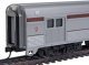 85′ Budd Baggage-Lounge - Ready to Run -- Pennsylvania Railroad (silver, Tuscan), HO, WalthersMainline 30056