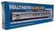 85′ Budd Baggage-Lounge - Ready to Run -- Pennsylvania Railroad (silver, Tuscan), HO, WalthersMainline 30056