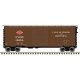 P-S PS-1 40` Boxcar w/8` Door - Ready to Run - Master -- Lake Superior & Ishpeming 2413 (Boxcar Red, black, red), N, Atlas Model