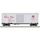 P-S PS-1 40` Boxcar w/8` Door - Ready to Run - Master -- Seaboard Air Line 25348 (silver, red, Silver Star Slogan), N, Atlas Mod