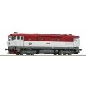 Diesel locomotive 749 218-4, CD, HO, Roco 7300054