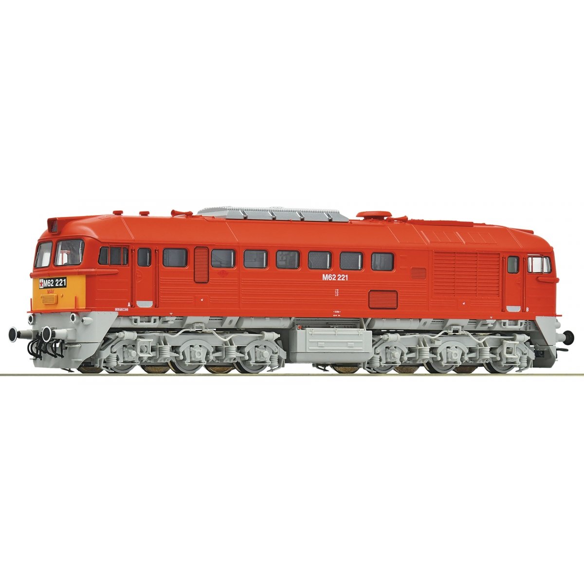 Diesel locomotive M62 221, MAV, HO, Roco 7300057