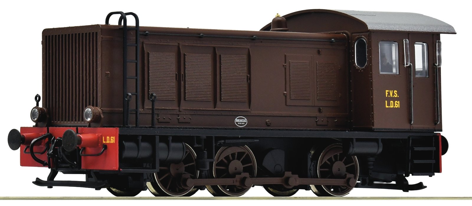 Diesel locomotive L.D.61, FVS, HO, Roco 7300084