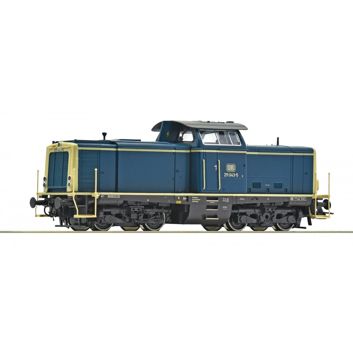 Diesel locomotive 211 043-5, DB, HO, Roco 7300098