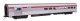 85′ Budd Baggage-Lounge - Ready to Run -- Canadian Pacific, HO, WalthersMainline 30069