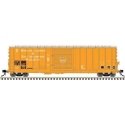 CNCF 5000 50′ Boxcar - Ready to Run - Master(R) -- Canadian Pacific 212285 (Patched Ex-MCSA, light orange, white), N, Atlas Mo