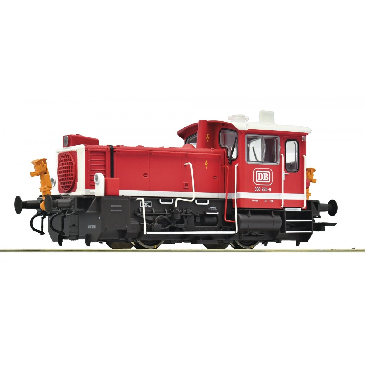 Diesel locomotive 335 230-9, DB, HO, Roco 7310030