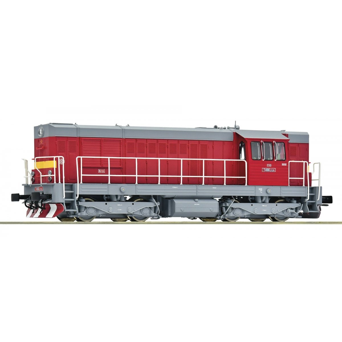 Diesel locomotive T 466.2129, CSD, HO, Roco 7310062