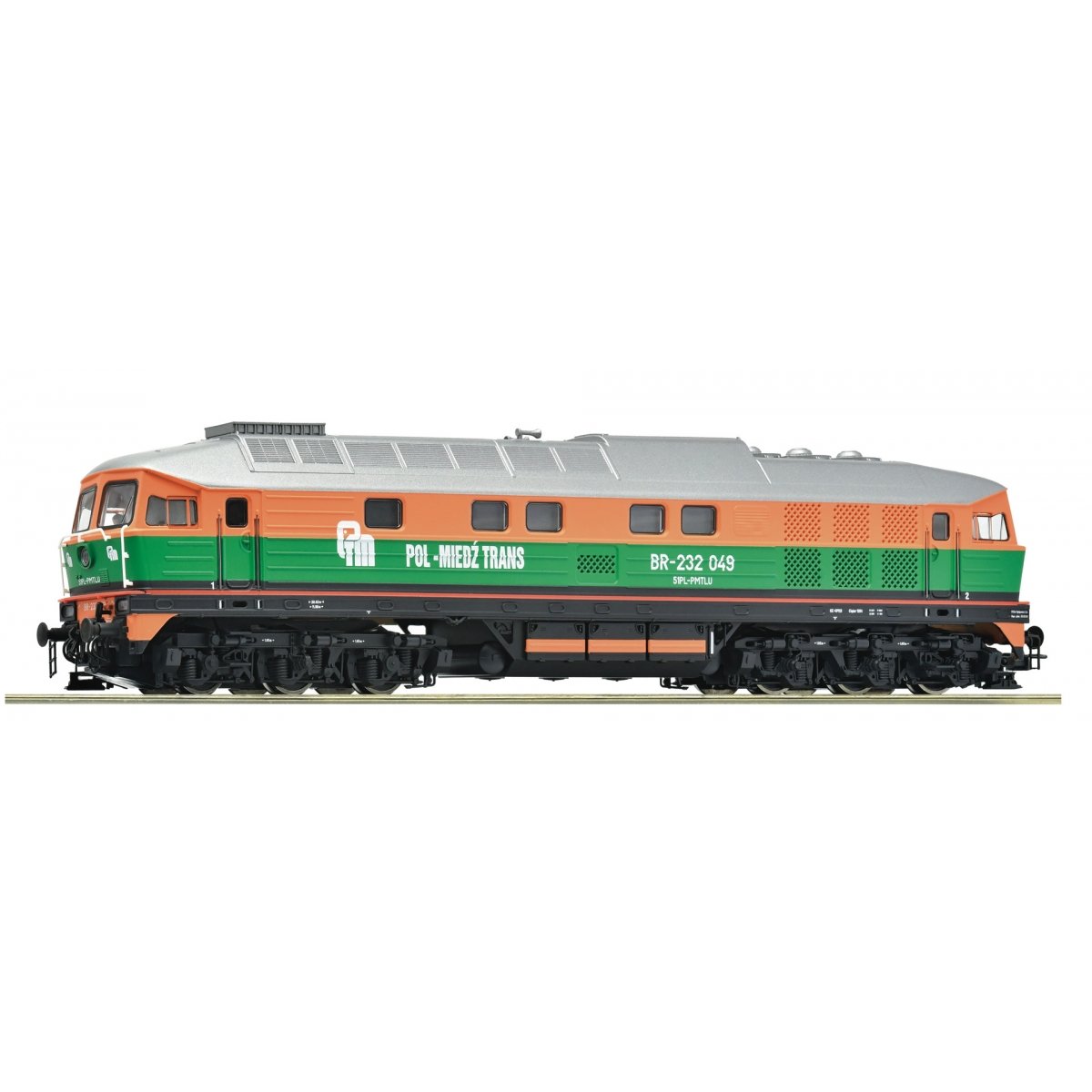 Diesel locomotive BR-232 049, PMT, HO, Roco 7310081