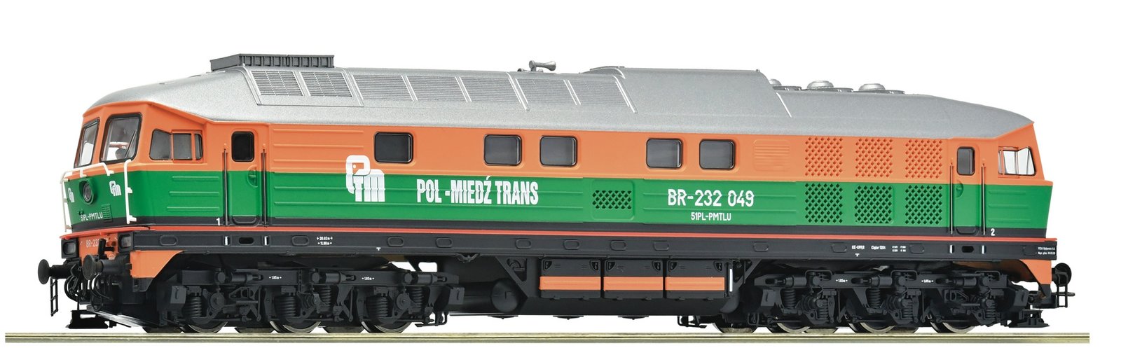 Diesel locomotive BR-232 049, PMT, HO, Roco 7310081
