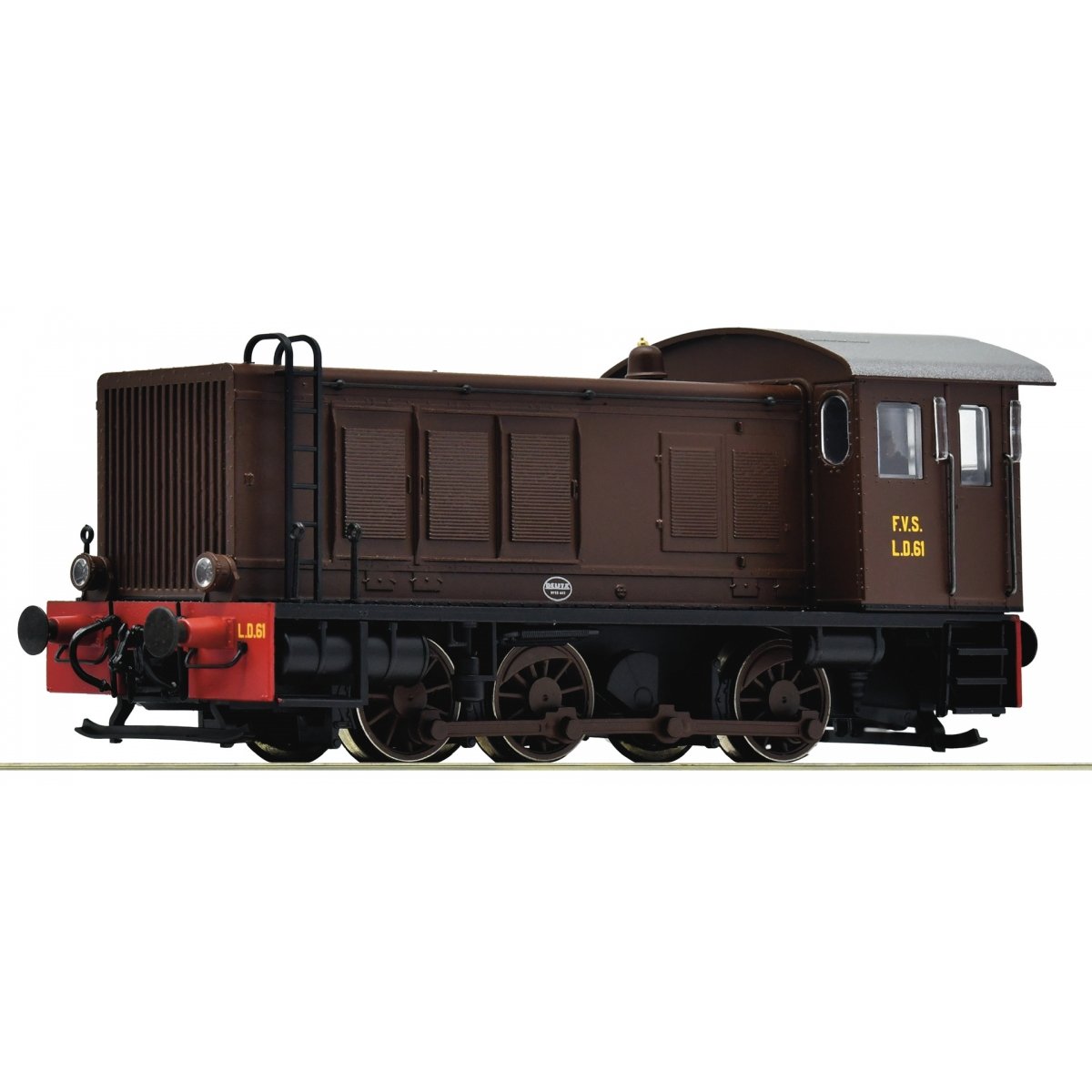 Diesel locomotive L.D.61, FVS, HO, Roco 7310084