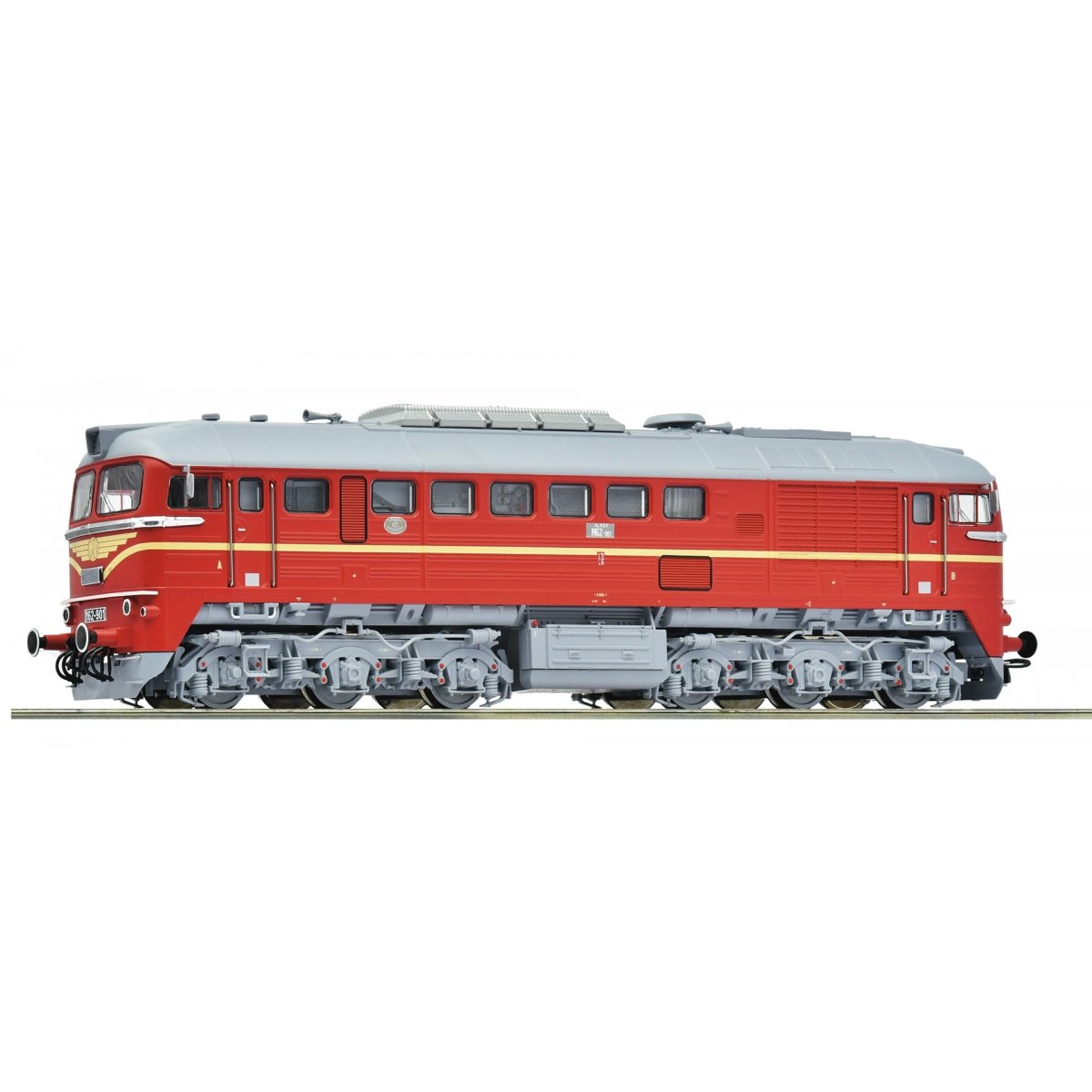 Diesel locomotive M62-901, GySEV, HO, Roco 7310086
