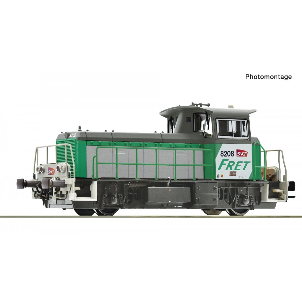Diesel locomotive Y 8208, SNCF, HO, Roco 7310095