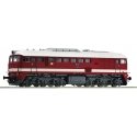 Diesel locomotive 120 144-1, DR, HO, Roco 7310096