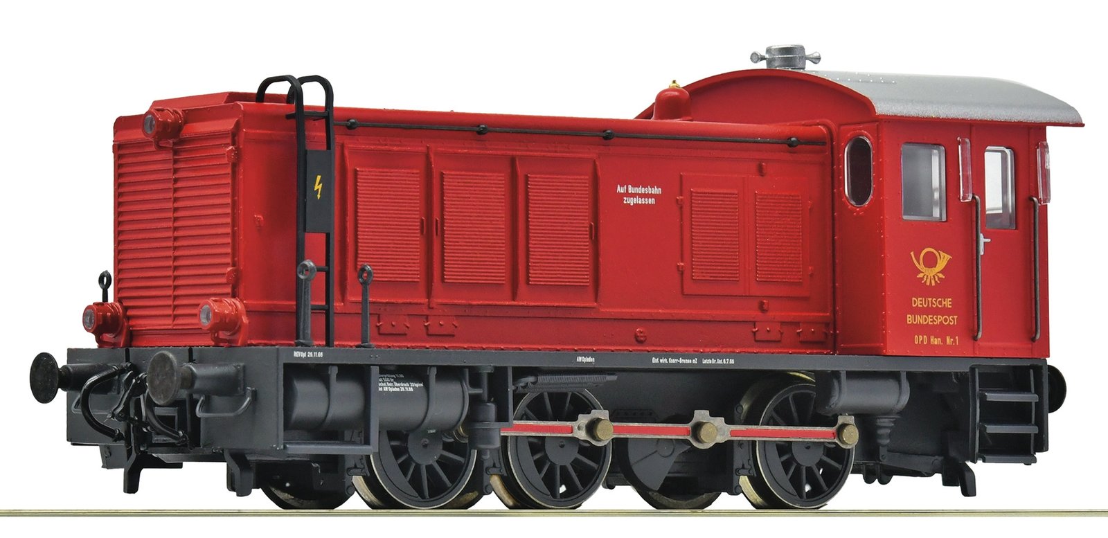 Diesel locomotive No. 1, DBP, HO, Roco 7320083