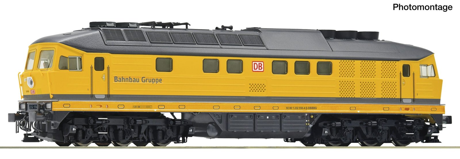 Diesel locomotive 232 550-4, DB AG, HO, Roco 7320105