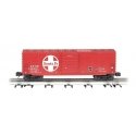 Operating Boxcar - 3-Rail - Ready to Run - Williams(TM) -- Santa Fe, O, Bachmann Industries 47977