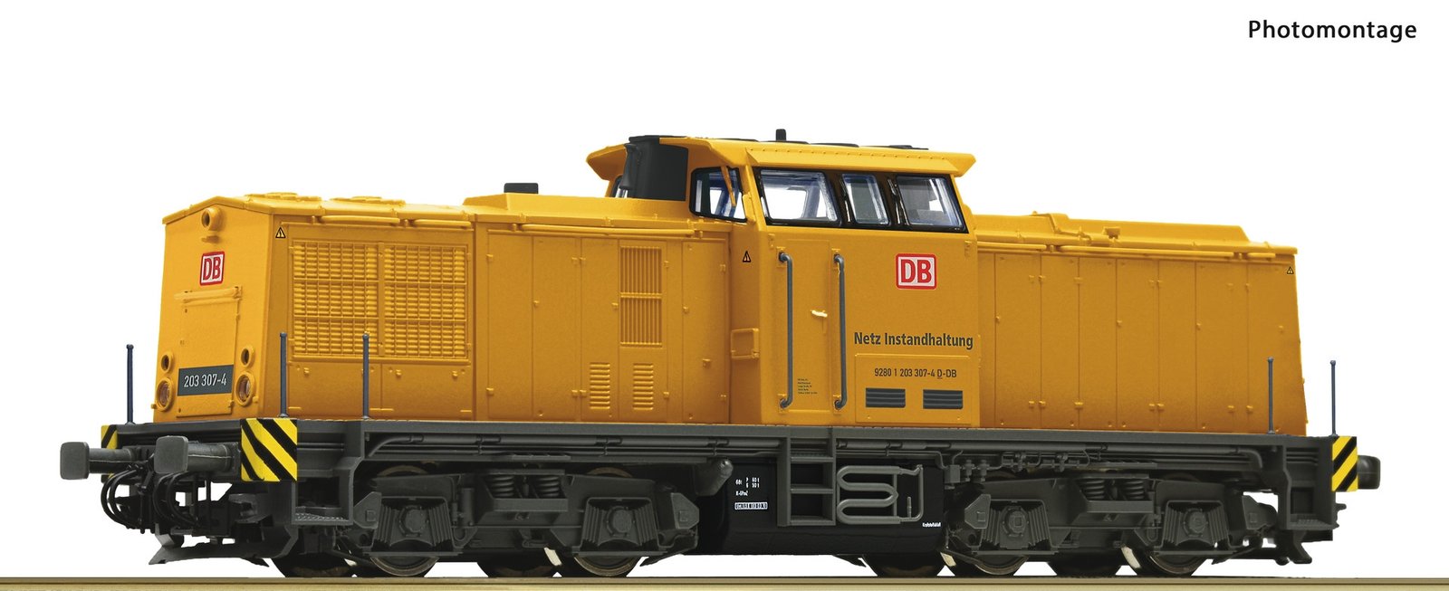 Diesel locomotive 203 309-0, DB Netz, TT, Roco 7380012